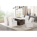  Furniture of America Grasten FM3332DB-T-TABLE Dining Table IMAGE 3