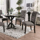  Furniture of America Alfred CM3735RT-5PC-GY 5 Pc Dining Table Set IMAGE 7