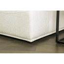  Furniture of America Stavanger FM63001WH-G Curved 3-Seater IMAGE 3