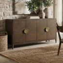  Furniture of America Clarksburg FM39018WN-SV Server IMAGE 1