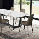  Furniture of America Norelli FM3701SV-T-7PC 7 Pc Dining Table Set IMAGE 2