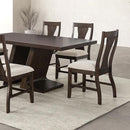  Furniture of America Holsworthy FM3600ES-T Dining Table IMAGE 2