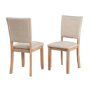 Furniture of America Oberto SL3406NT-SC-4PK Set Of 4 Upholstered Side Chair IMAGE 3