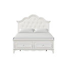  Furniture of America Naucalpan FM7456WH-F-BED Full Storage Bed IMAGE 5