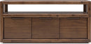Sol - 64" Media Console - Brown Spice