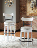 Valebeck - Full Back Swivel Stool