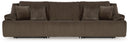 Top Tier - 3 Piece Reclining Sectional