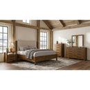  Coaster Furniture Adderley 215851KE Eastern King Wood Panel Bed   - Cream/Warm Brown IMAGE 12