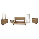  Coaster Furniture Stillwater 222801Q Queen Platform Bed IMAGE 6
