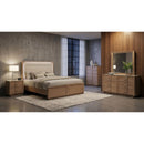  Coaster Furniture Leanne 223135 5-drawer Sinter Stone Top Chest - Light Oak IMAGE 15