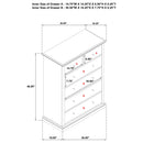  Coaster Furniture Sumerlin 460595CAP 6-drawer Bedroom Chest - Cappuccino IMAGE 13