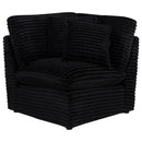  Coaster Furniture Collins 610360P-SETA 7-piece Modular Power Reclining Sectional - Black IMAGE 14