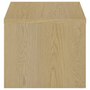 Coaster Furniture Canoga 706347 Engineered Wood Accent End Table - Light Oak IMAGE 4