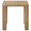  Coaster Furniture Castlewood 710868-S3 3-piece Cocktail Coffee Table Set - Light Oak IMAGE 4