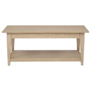  Coaster Furniture Lindenton 722758 Lift-Top Occasional Coffee Table - Blonde IMAGE 4