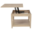  Coaster Furniture Lindenton 722758 Lift-Top Occasional Coffee Table - Blonde IMAGE 7