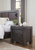 Meadow - Solid Wood Two Drawer Nightstand