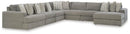 Avaliyah - 7-Piece Sectional With Raf Corner Chaise - Ash