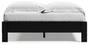 Finch - Queen Platform Bed - Black