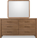 Morris - 6 Drawer Dresser - Claystone