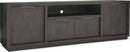 Oxford - 84" Entertainm Entertainment Console - Basalt Gray
