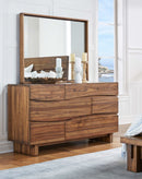 Ocean - Six Drawer Solid Wood Dresser - Natural Sengon (2024)