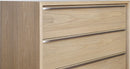 One - Coastal Modern Five Drawer Chest - Bisque