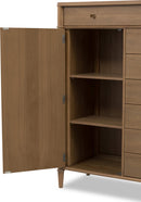Whitmore - Door Chest With Jewelry Storage - Claystone