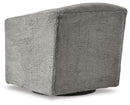 Bramner - Swivel Accent Chair - Charcoal