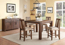 Meadow - Solid Wood Square Counter Table