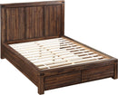 Meadow - Solid Wood Footboard Storage Bed