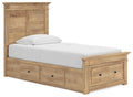 Makidern - Panel Storage Bed
