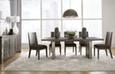Plata - Extension Dining Table - Thunder Gray