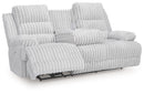 Rhines Falls - 2 Pc. - Power Reclining Sofa And Loveseat - Alloy