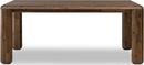 Xolani - Rectangular Acacia Wood Leg Table - Impala