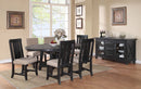 Yosemite - Solid Wood Round Extension Table - Cafe