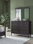 Rockport - Eight Drawer Oak Wood Dresser - Yin