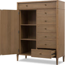 Whitmore - Door Chest With Jewelry Storage - Claystone