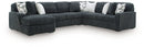 Midnight-Madness - 4 Piece Sectional