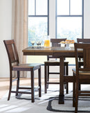 Rylandeen - Counter Height Extension Dining Table Set