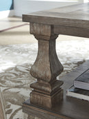 Johnelle - Rectangular Cocktail Table - Gray
