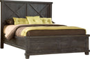 Yosemite - Solid Wood Panel Bed