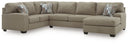 Newellen - 3 Piece Sectional