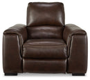 Alessandro - PWR Recliner/Adj Headrest - Walnut