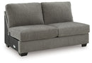 Clarington - 2 Pc. - 3-Piece Sectional And Oversized Ottoman - Greystone