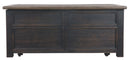Tyler Creek - Lift Top Cocktail Table - Grayish Brown / Black