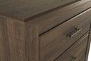 Juararo - Five Drawer Chest - Dark Brown