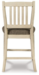 Bolanburg - Upholstered Barstool (Set of 2) - Beige