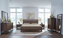 Sol - Five Drawer Acacia Wood Chest - Brown Spice