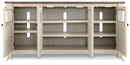 Bolanburg - Extra Large TV Stand - White / Brown / Beige